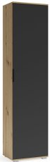Visoki ormarić Clif SL 50 - artisan hrast/antracit