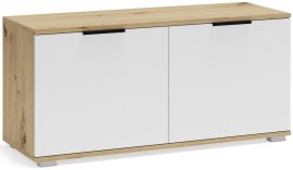 Ormar za obuću Clif ST 100 - artisan hrast/bijeli