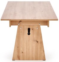 Halmar - Blagovaonski stol na razvlačenje Erika - 120-160 cm - artisan hrast