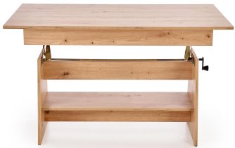 Halmar - Blagovaonski stol na razvlačenje Erika - 120-160 cm - artisan hrast