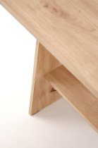Halmar - Blagovaonski stol na razvlačenje Erika - 120-160 cm - artisan hrast