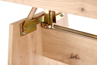 Halmar - Blagovaonski stol na razvlačenje Erika - 120-160 cm - artisan hrast