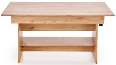Halmar - Blagovaonski stol na razvlačenje Erika - 120-160 cm - artisan hrast