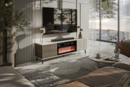 RTV element Random 2 s kaminom - 180 cm