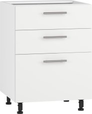 Donji element Vento DS3-60/82 - bijeli/bijeli mat