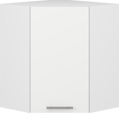 Gornji kutni element Vento GN-60/72 - bijeli/bijeli mat