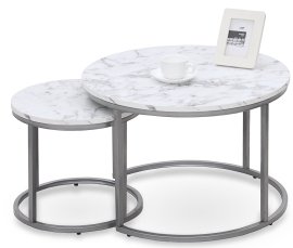 Komplet dvaju klubskih stolića Paola