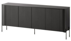 Komoda Vera 190 cm - crna