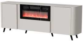 Komoda Volare 200 EF s mogućnošću montaže kamina - kašmir