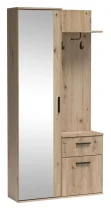 Halmar - Komplet za hodnik Lux - hrast artisan