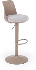 Barska stolica H127 - cappuccino/siva