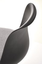 Halmar - Barska stolica H127 - crna/siva