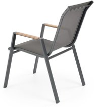 Halmar - Vrtna stolica Hover - siva/antracit
