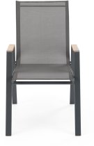 Halmar - Vrtna stolica Hover - siva/antracit