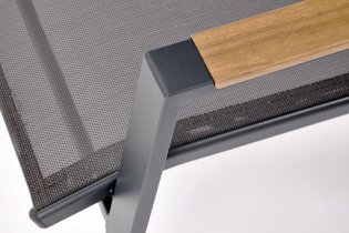 Halmar - Vrtna stolica Hover - siva/antracit