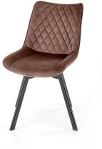 Halmar - Blagovaonska stolica K520 - crna/moka