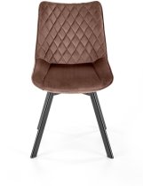 Halmar - Blagovaonska stolica K520 - crna/moka