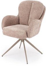 Blagovaonska stolica K592 CS - tamno bež/kašmir