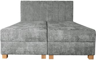 Halmar - Boxspring krevet Largo 160x200 cm - siva