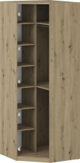 Modularni sustav garderobnih ormara Formo - modul K7 - hrast artisan