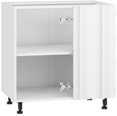 Donji kutni ormarić Vento - DN-100/82 - bijela