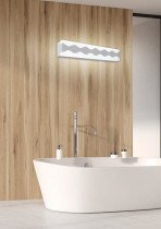 Candellux - Zidna svjetiljka za kupaonicu Front Sconce 10W LED 3000-6500K 