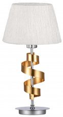 Candellux - Stolna svjetiljka Denis 1x60W - Krom + zlatna