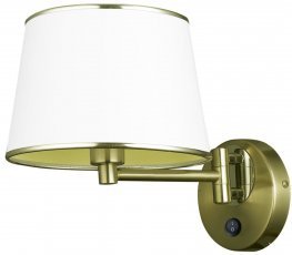 Candellux - Zidna svjetiljka Ibis 1x40W - Mesing