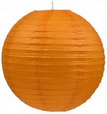 Luster Lampshade Paper 50 4x28W - Narančasta