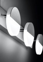 Candellux - Zidna svjetiljka za kupaonicu Sing 3x3W LED 4000K