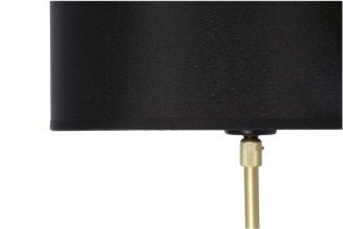 Candellux - Podna lampa Tegola 1x60W E27 Black/Gold