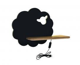 Dječja rasvjeta Sheep s prekidačem 5W LED 4000K IQ Black (with plug)