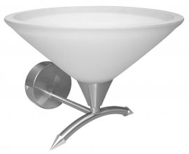 Zidna svjetiljka Helia 1x60W E27 Satin Nickel