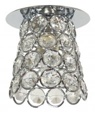 Stropna svjetiljka SK-72 CH/TR 1x40W G9 Chrome/Crystal 