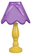 Stolna svjetiljka Lola 1x40W E14 Yellow/Violet
