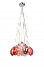 Stropna svjetiljka Lukka 10x10W G9 Multicolor