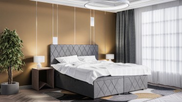 Laverto - Boxspring krevet Royal