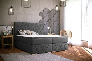 Laverto - Boxspring krevet Royal bez ladice 180x200 cm