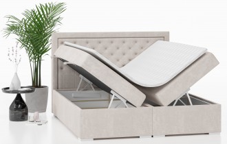 Laverto - Boxspring krevet Glamour