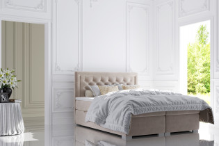 Laverto - Boxspring krevet Glamour