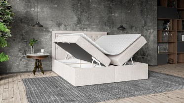 Laverto - Boxspring krevet Glamour