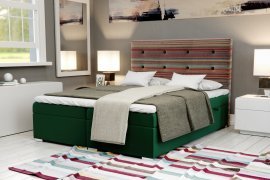 Krevet s dekorativnim šavovima