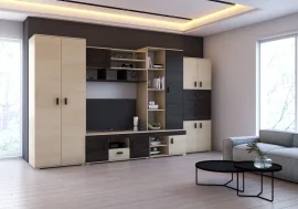 Regal za dnevni boravak Nelly s TV elementom