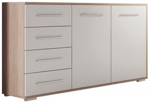 Sonoma Hrast + Bijela