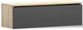TV element Nori - artisan hrast/crna