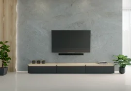 TV regal Nori - artisan hrast/crni