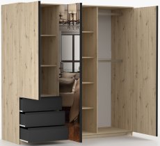 IDŽCZAK meble - Garderobni ormar 3D3S Aura