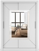 IDŽCZAK meble - Ormar s kliznim vratima Venice - 150 cm - bijela