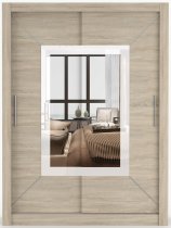 IDŽCZAK meble - Ormar s kliznim vratima Venice - 150 cm - hrast sonoma