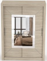 IDŽCZAK meble - Ormar s kliznim vratima Venice - 150 cm - hrast sonoma